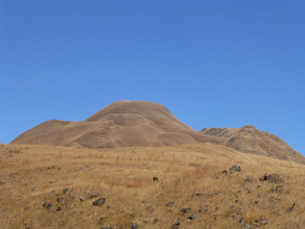 Coulées de lave nord du volcan Andranonatoa