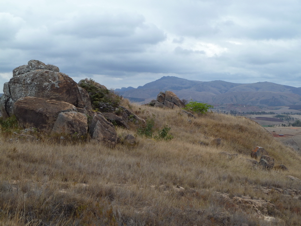 Du sommet Manantsoa Andringitra à l' horizon