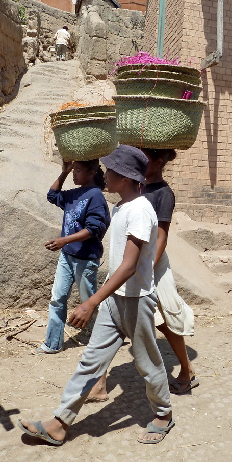 Village Ambohimananjo culture et travail du sisal