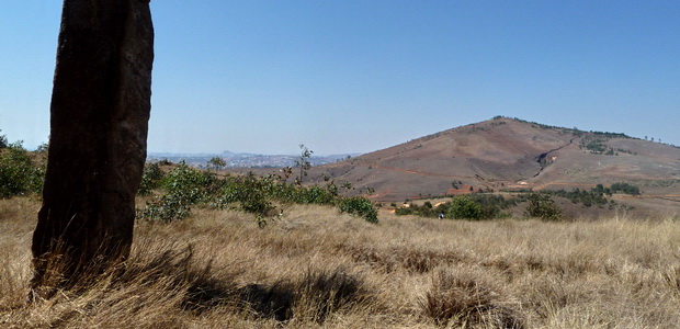 Pierre levée Massif Ambohitrandriana