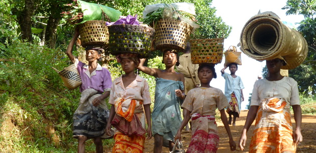 Manakara un jour du marché