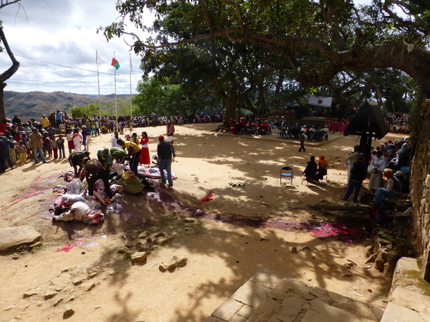 Ambohimanga 19 juin 2013 Association des Taranaka Andriana d' Ambohimanga 