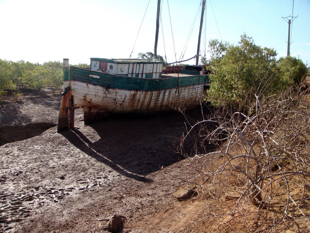 bateau échoué