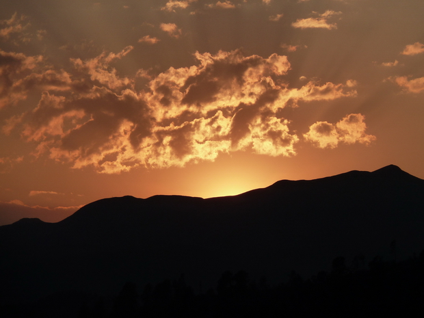 coucher de soleil