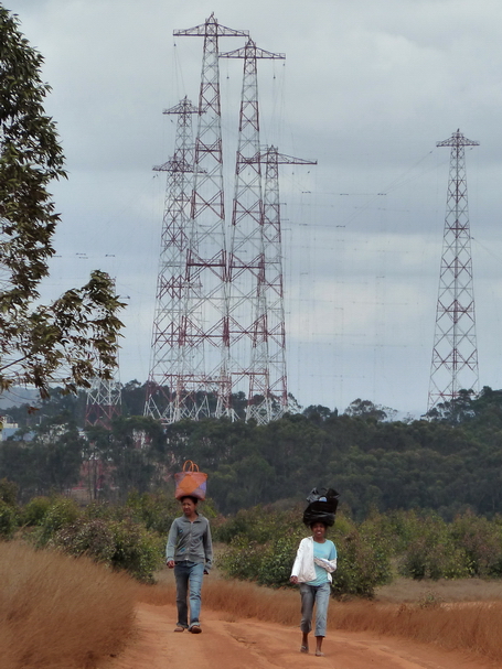 Les antennes de Radio Nederland , antennes filaires pour la radio diffusion sur ondes courtes