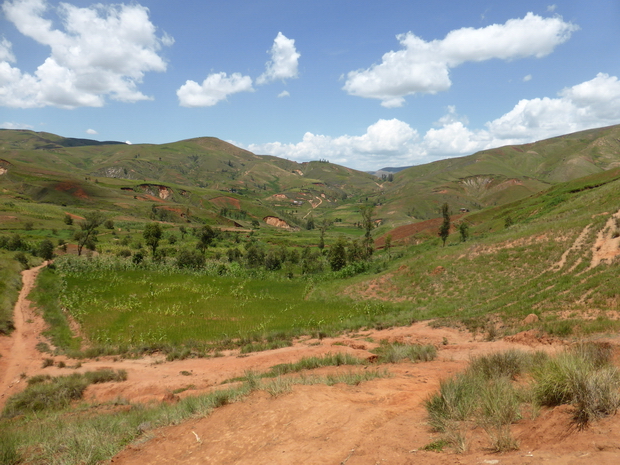 col à franchir entre les massifs Ambohibe et Ambohidrafito