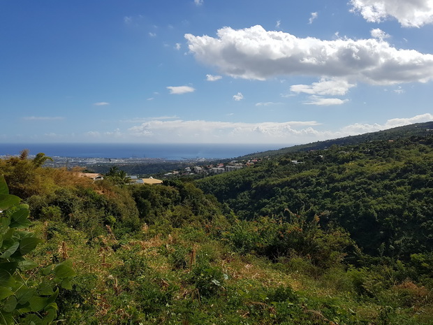 Le Port du Chemin Gonneau qui longe la ravine La Plaine