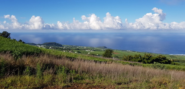 du sommet du Piton vue sur mer