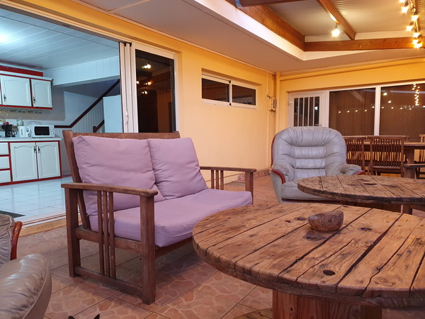 Terrasse case petite île case petite île